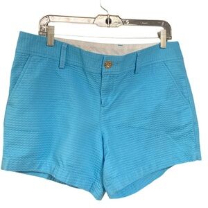 Lilly Pulitzer blue the Callahan shorts size 14